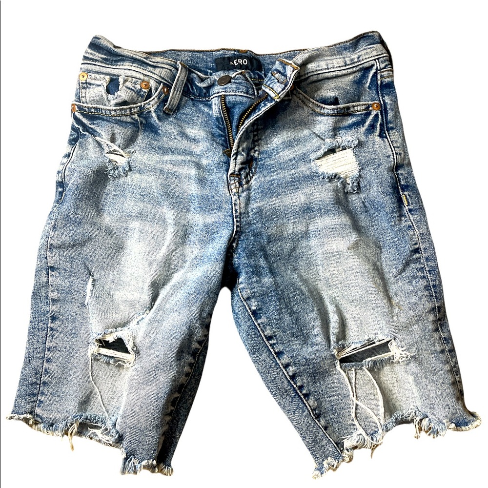 Aero Slim Cutoff Jorts Size 28